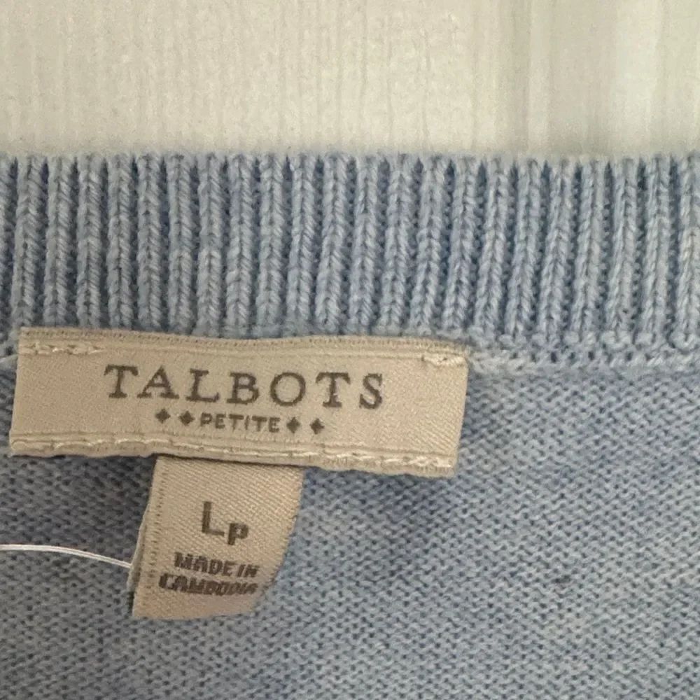 Talbots Light Blue Knit Sweater - Picture 2 of 4